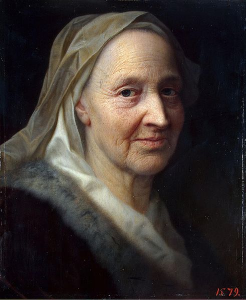 Porträt einer alten Frau von Balthasar Denner