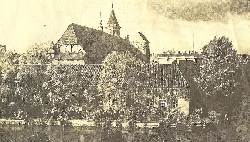 Königsberger Universität (Hauptgebäude) vor der Zerstörung im letzten Weltkrieg